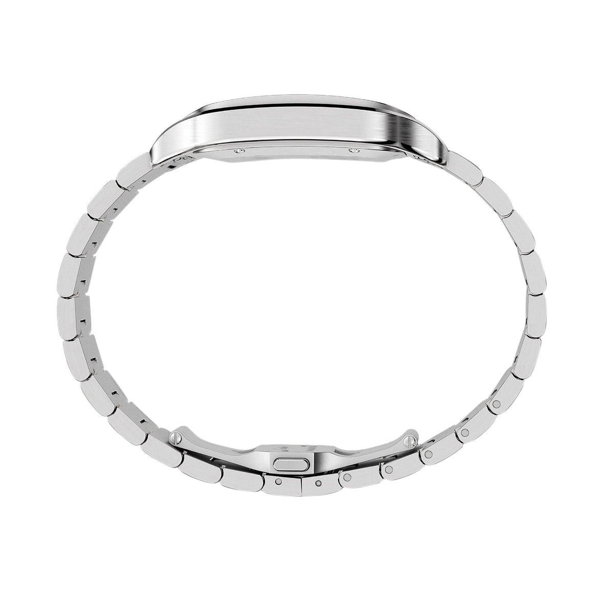 Santos de Cartier Großes Modell | 40 mm, Stahl, silbernes Zifferblatt