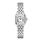 Panthère de Cartier Mini Modell | 20 mm, Stahl, silbernes Zifferblatt