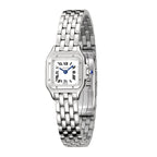 Panthère de Cartier Mini Modell | 20 mm, Stahl, silbernes Zifferblatt