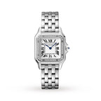 Panthère de Cartier Medium Model | 27mm, Steel, Silver Dial, Ref. W4PN0018
