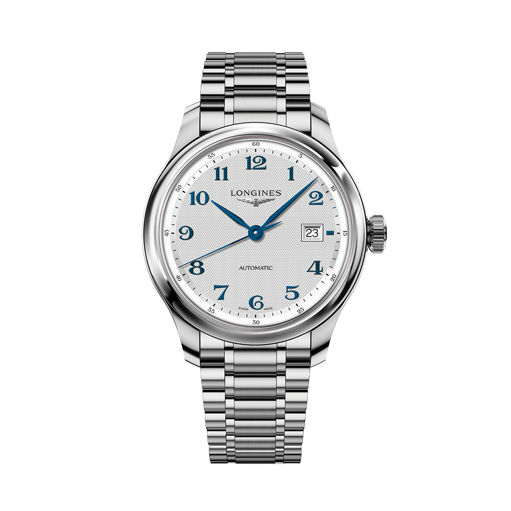 Longines Master 41mm – Silber am Armband