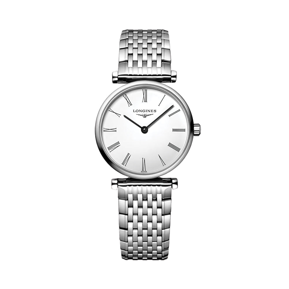 Longines La Grande Classique de Longines 24mm – Weiß am Armband