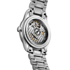 Longines Master 34mm – Weiß, Perlmutt, diamantbesetzt am Armband