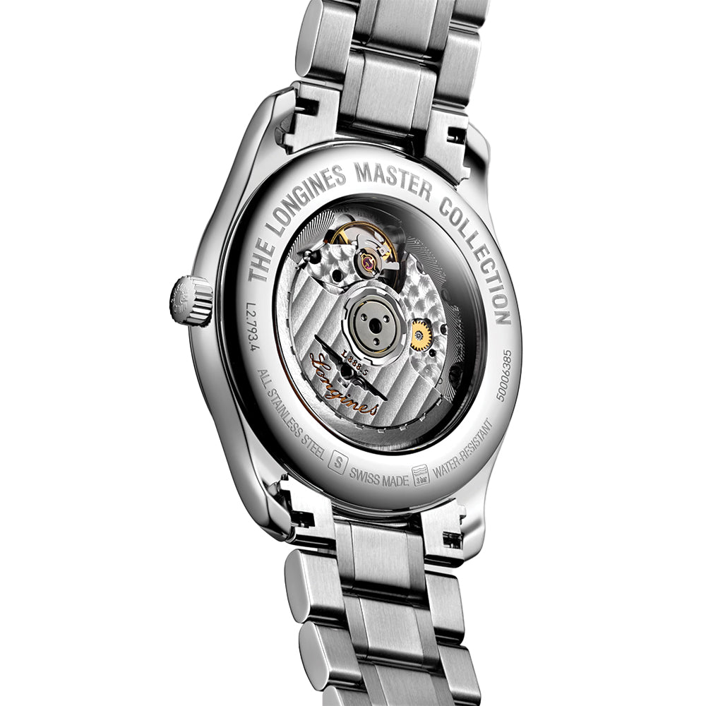 Longines Master Collection 40mm – Blau am Armband