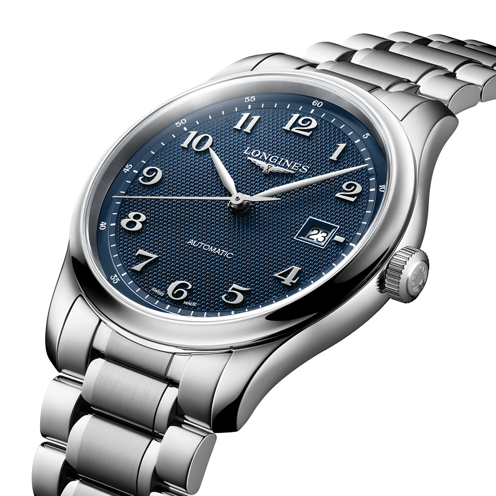 Longines Master 41mm – Blau am Armband