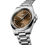 Longines Conquest 41mm - Sonnenschliff Braun am Armband