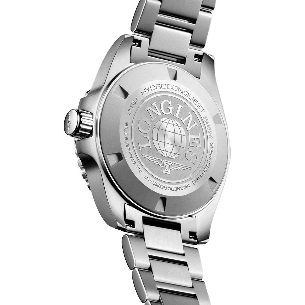 longines HydroConquest GMT 41mm - Blau am Armband
