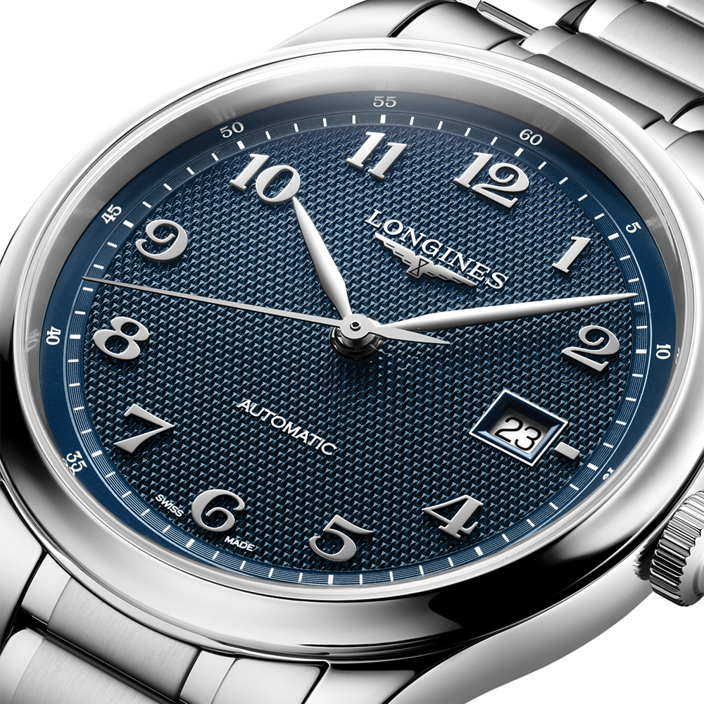 Longines Master 41mm – Blau am Armband