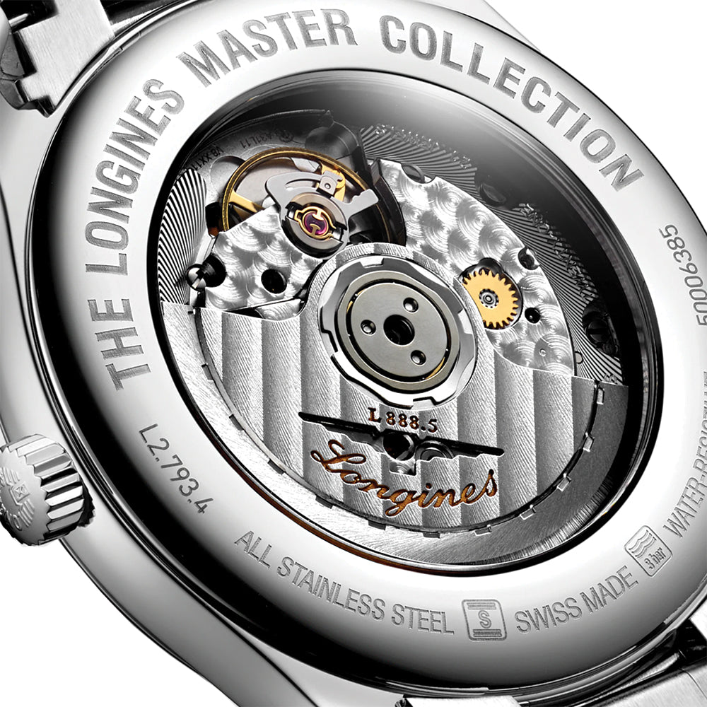 Longines Master Collection 40mm - Silber an Armband