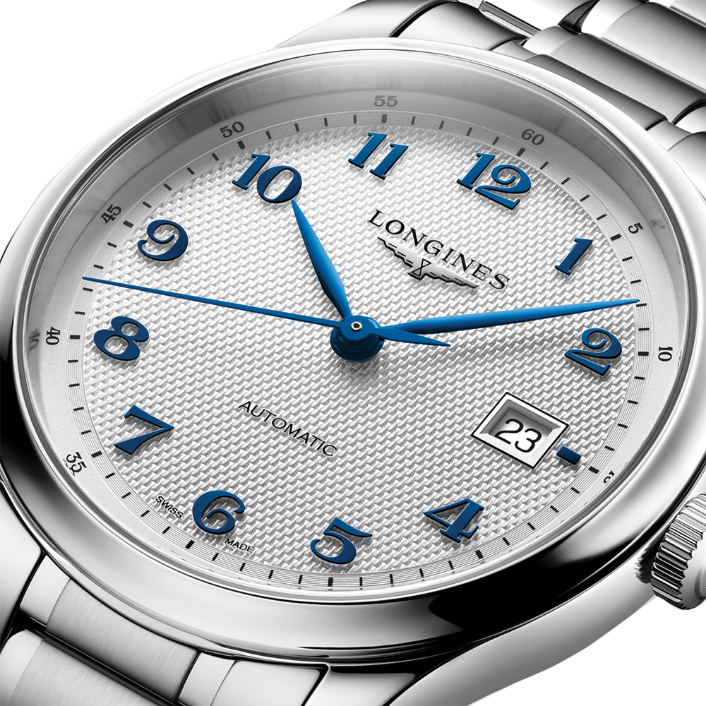 Longines Master 41mm – Silber am Armband