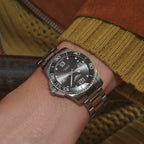 Longines HydroConquest 41mm - Sonnenschliff Grau am Armband
