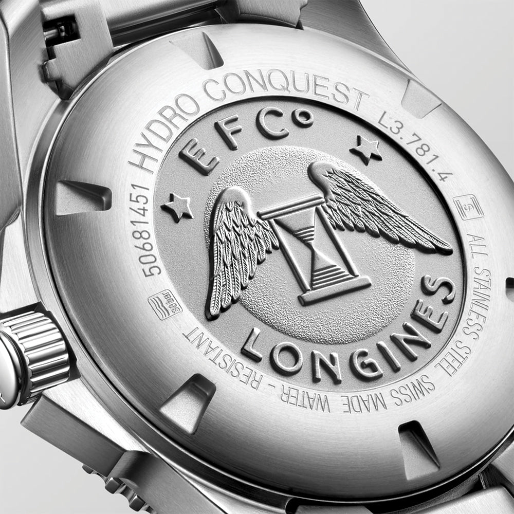 Longines HydroConquest 41mm – Grün am Armband
