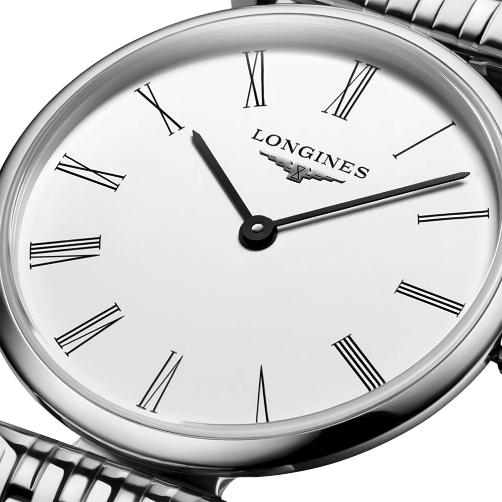 Longines La Grande Classique de Longines 24mm – Weiß am Armband