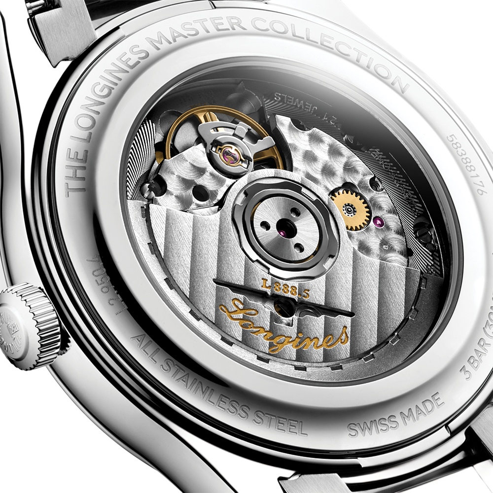Longines Master 41mm – Blau am Armband