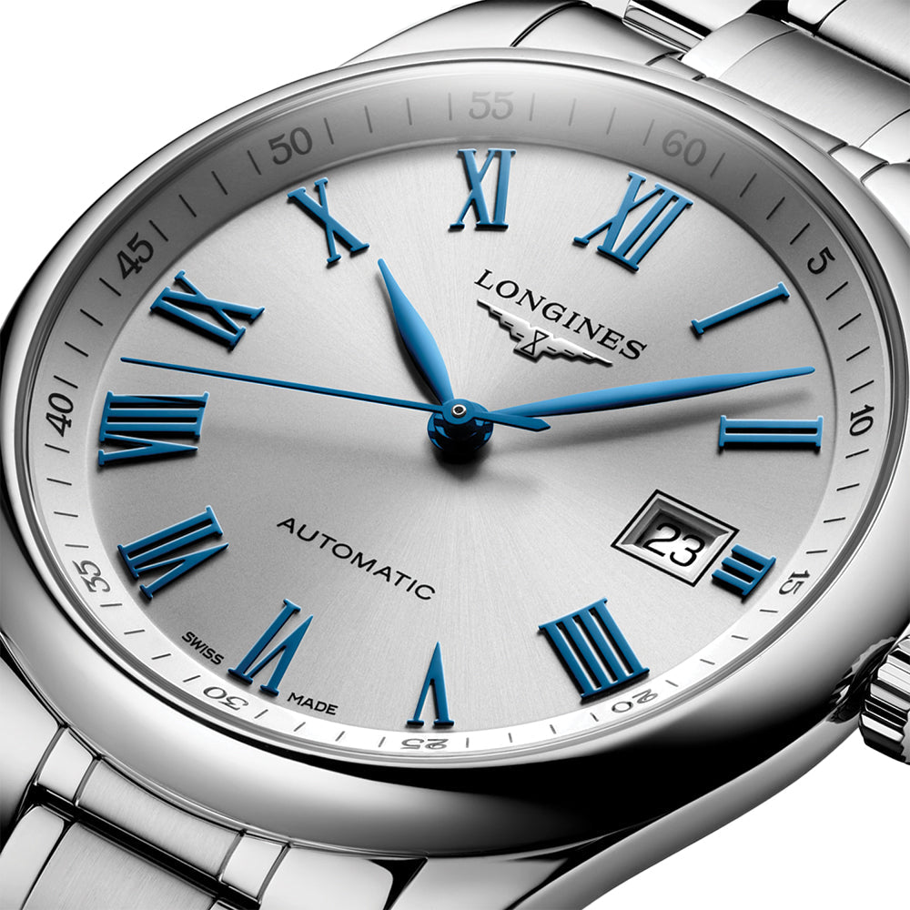 Longines Master Collection 40mm - Silber an Armband