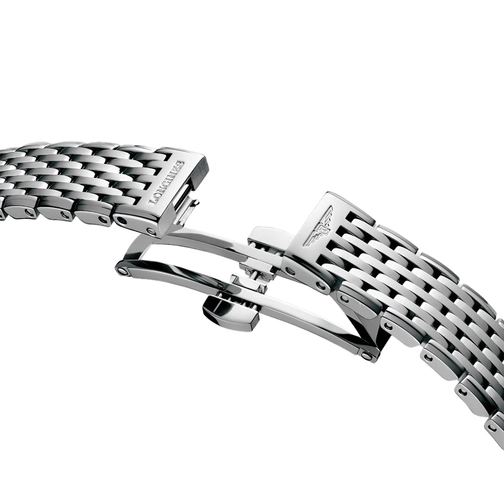 Longines La Grande Classique de Longines 24mm – Weiß am Armband