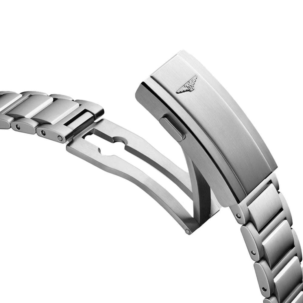 longines HydroConquest GMT 41mm - Blau am Armband