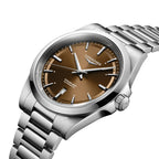 Longines Conquest 41mm - Sonnenschliff Braun am Armband