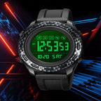 skmei-1872-edelstahl-schnalle-pu-armband-wasserdichte-elektronische-uhr-zifferblatt-schwarzdenim-blau