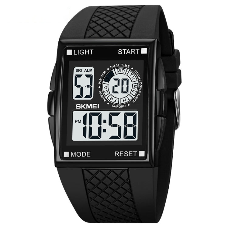 skmei-1967-edelstahl-schnalle-pu-armband-wasserdichte-elektronische-uhr-schwarz-und-weiß-maschine