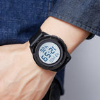Skmei-2047-Multifunktions-Herren-50m-wasserdichte-Sport-Digitaluhr-Schwarz