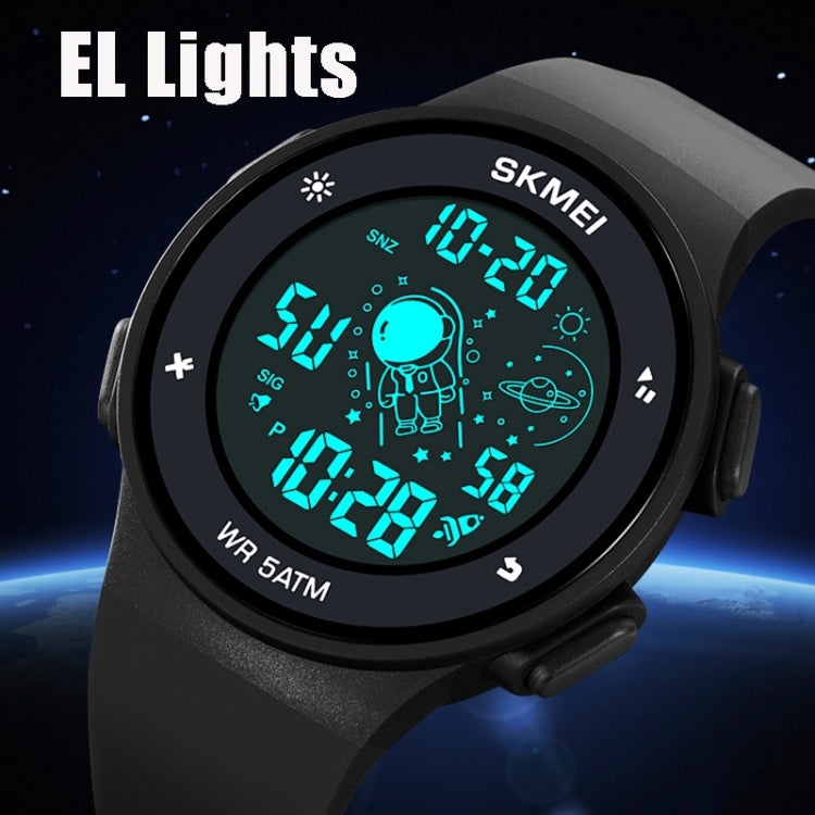 Skmei-2068-multifunktionale-Herren-50m-wasserdichte-nachtleuchtende-digitale-Sport-Armbanduhr-Schwarz-Weiß