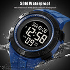 Skmei-2078-multifunktionale-Herren-50m-wasserdichte-Sport-Fashion-Digital-Armbanduhr-Schwarz