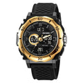 skmei-2098-multifunktionale-herrenuhr-50m-wasserdicht-thermometer-dual-display-digital-armbanduhr-gold-schwarz