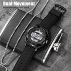 skmei-2098-multifunktionale-Herrenuhr-50m-wasserdicht-Thermometer-Dual-Display-Digital-Armbanduhr-schwarz-weiß