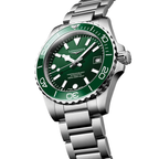 Longines HydroConquest 39mm – Grün am Armband