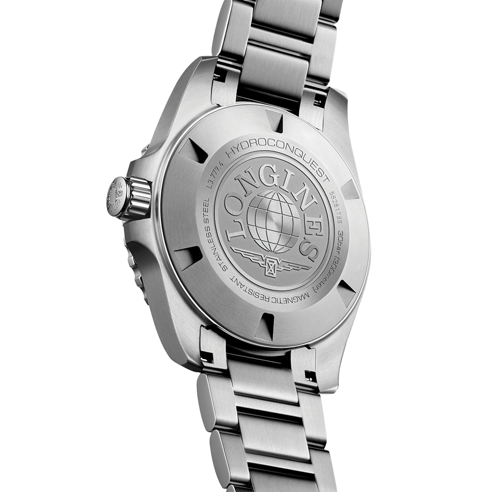 Longines HydroConquest 39mm - Blau am Armband