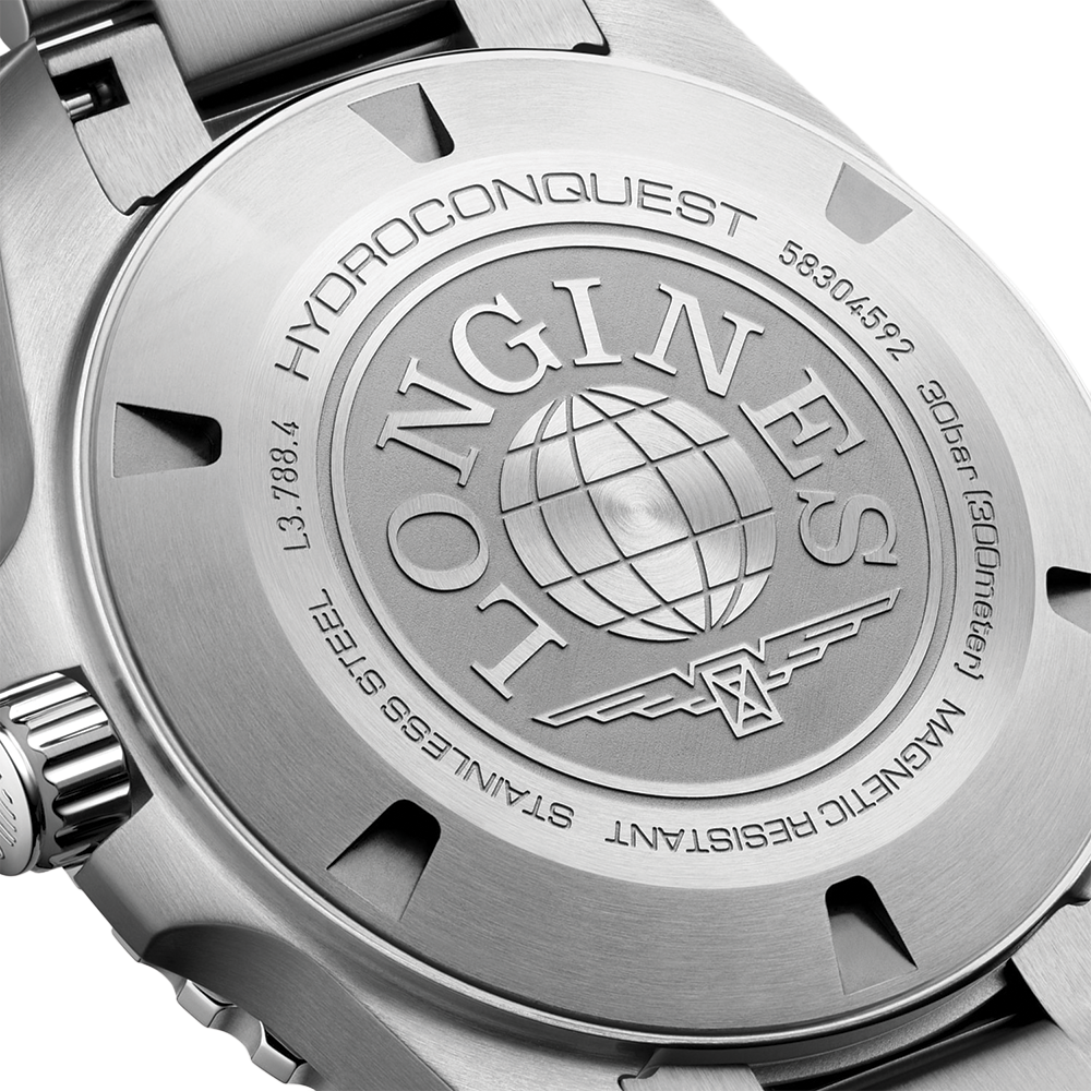 Longines HydroConquest 42mm – Grün am Armband