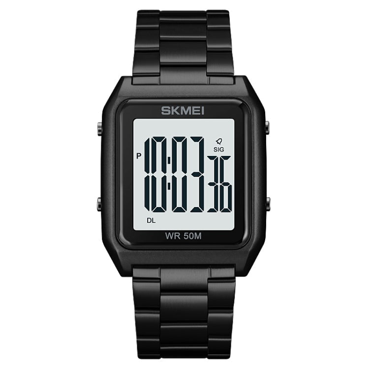 skmei-1879-quadratische-großbildschirm-herren-stahluhr-multifunktion-el-leuchtende-uhr-farbe-schwarz-weiß-maschine