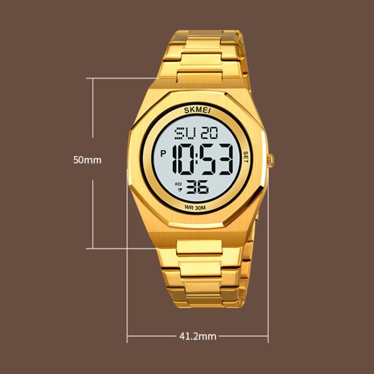 Skmei-2479-Herren-Business-Casual-Multifunktions-Chronograph-Elektronische-Uhr-Schwarz