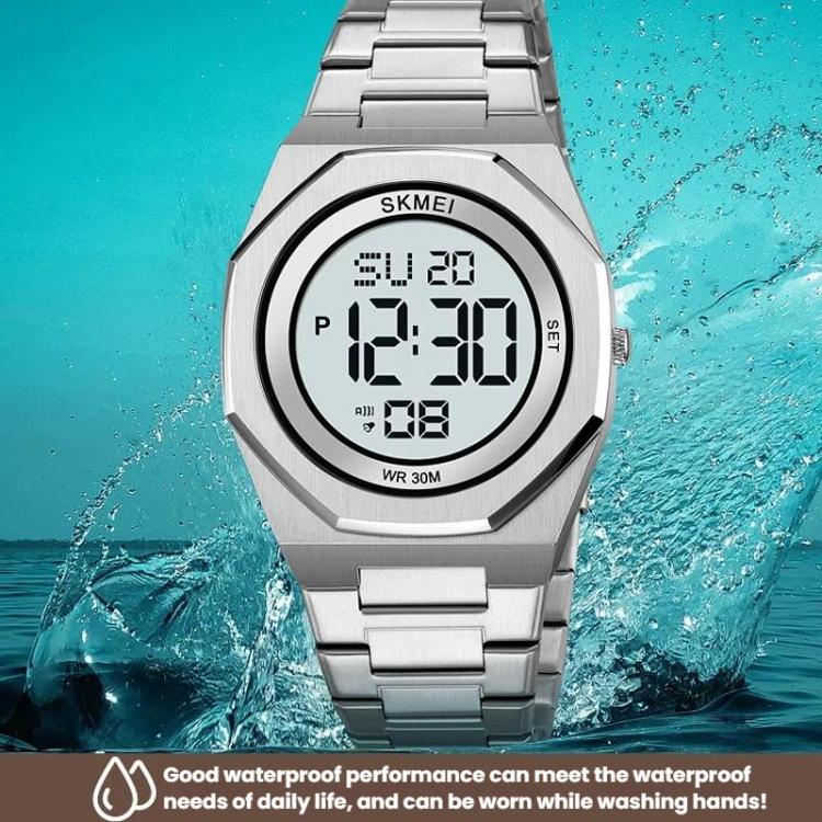 Skmei-2479-Herren-Business-Casual-Multifunktions-Chronograph-Elektronische-Uhr-Schwarz