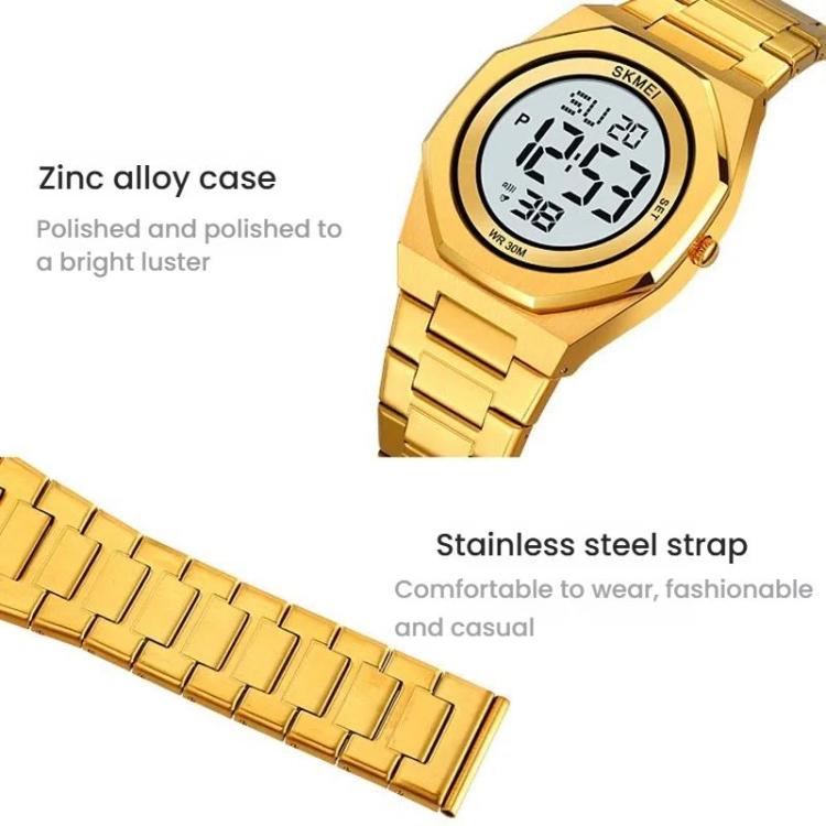 Skmei-2479-Herren-Business-Casual-Multifunktions-Chronograph-Elektronische-Uhr-Schwarz