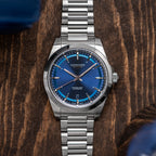 Longines Conquest 38mm – Blau am Armband