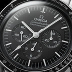 Speedmaster Moonwatch Professional Hesalit 42 mm – Schwarz am Armband