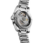 Longines Conquest 34 mm - Sonnenschliff Grün am Armband