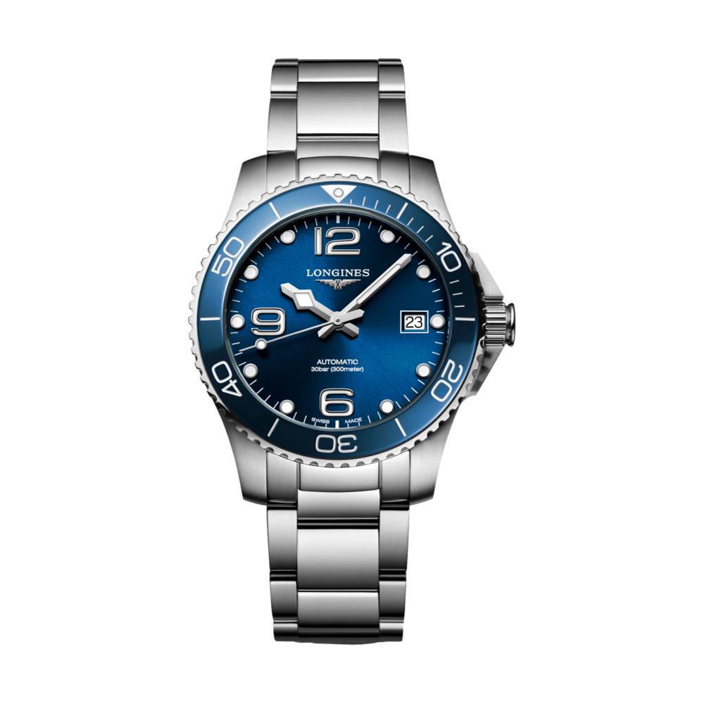 Longines HydroConquest 39mm – Blau am Armband