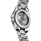 Longines Master Collection Mondphase 34mm – Weiß am Armband