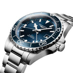 longines HydroConquest GMT 41mm - Blau am Armband