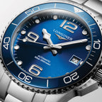 Longines HydroConquest 39mm – Blau am Armband