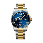 Longines HydroConquest Bicolor 41mm - Blau am Armband
