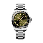 Longines HydroConquest GMT 41mm – Grün am Armband